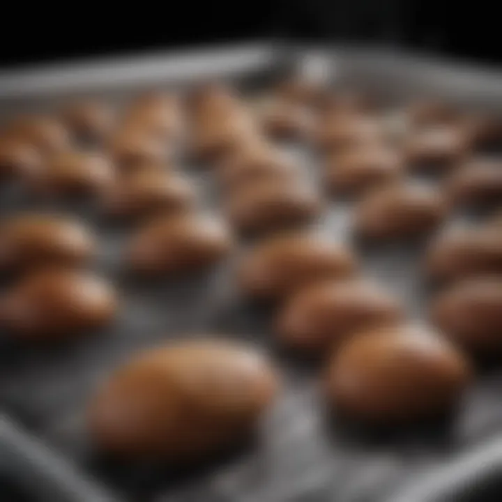 Close-up view of the durable materials used in the All-Clad roaster