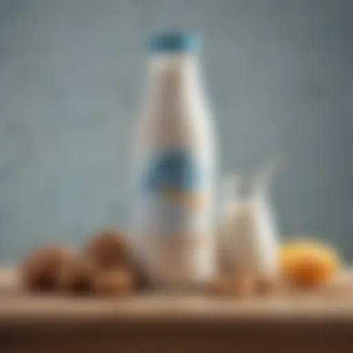 Nutritional profile of Fairlife milk showcased in a creative chart