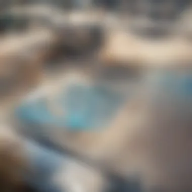 A relaxing poolside scene with a raft designed for maximal comfort