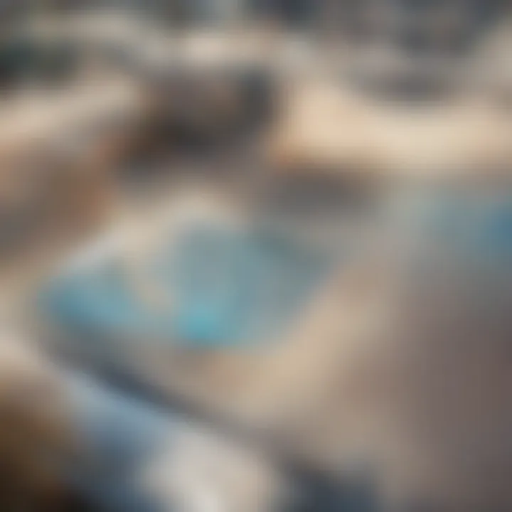 A relaxing poolside scene with a raft designed for maximal comfort