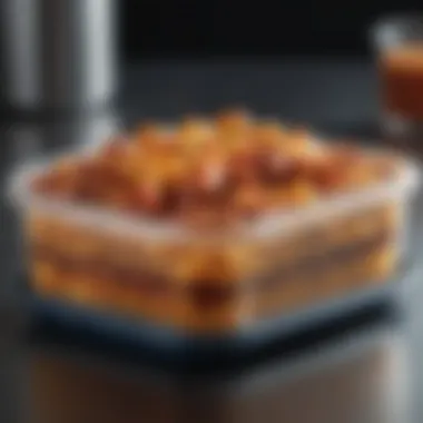 Insulated Container for Temperature Retention Insulated container maintaining food warmth