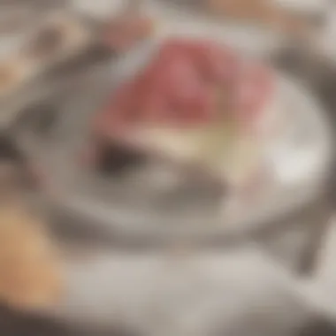 A cultural representation of cherry slice from various cuisines around the world
