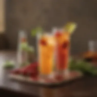 Refreshing beverage pairings complementing the Chilis menu