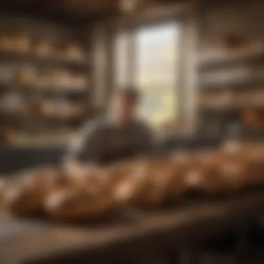 Artisan Breads that Define Quality Artisan breads displayed in a rustic setting