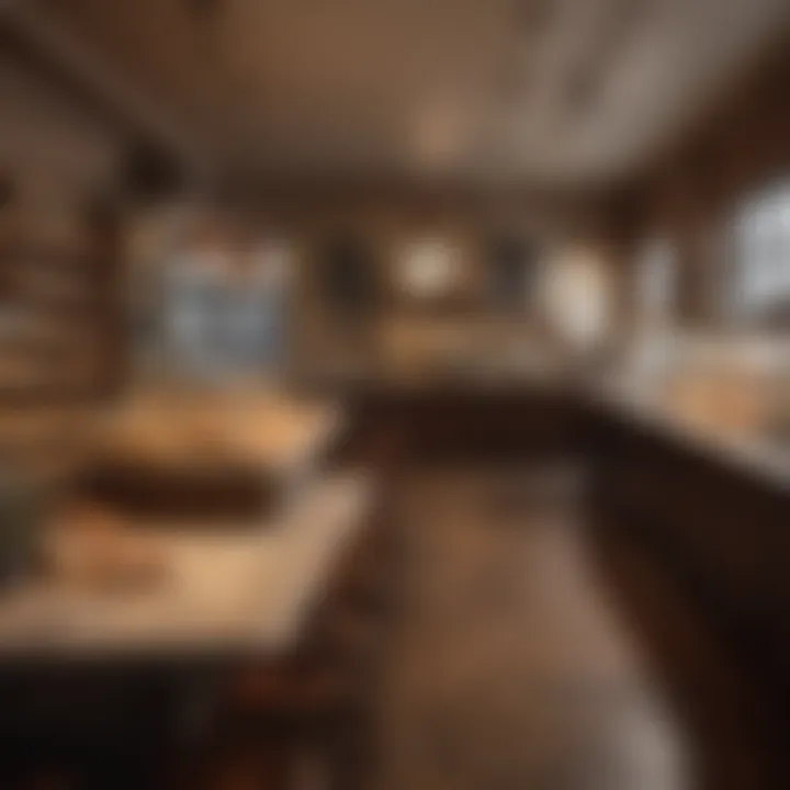 A cozy interior showcasing the restaurant's ambiance