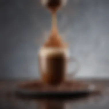 Different brewing methods displayed with ground coffee