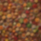 A colorful array of diabetic-friendly foods showcasing variety.