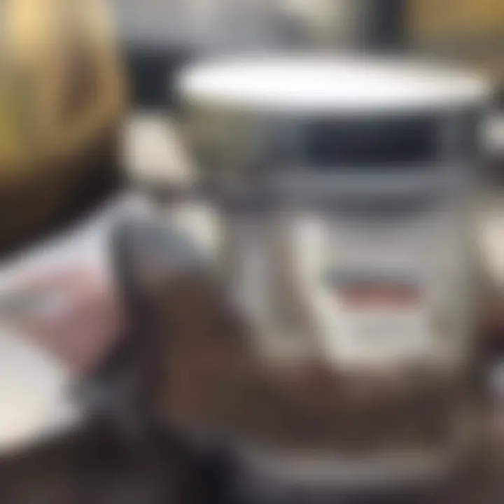 Close-up of the brewing options on the Keurig K Cup Duo