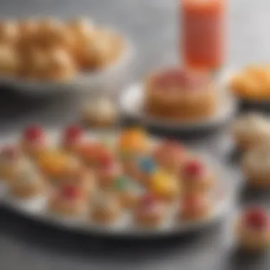 Contemporary Trends in Design Color palette showcasing contemporary trends in party favour design