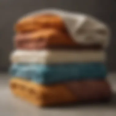 Variety of color options available for Costco fuzzy blankets