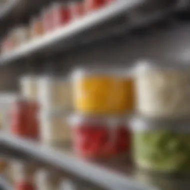 Optimal Storage Solutions for Freshness Containers for storing dairy-free cream cheese