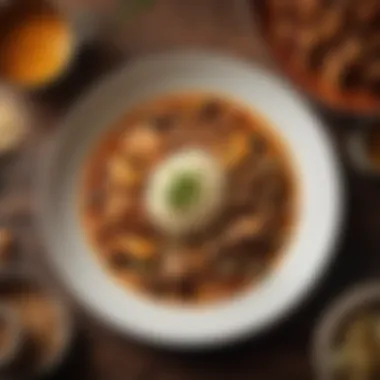 Cultural Heritage on a Plate: A Culinary Journey A beautifully crafted traditional dish showcasing regional ingredients