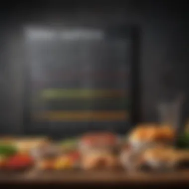 Activity Levels and Caloric Requirements Graph illustrating activity levels and caloric needs