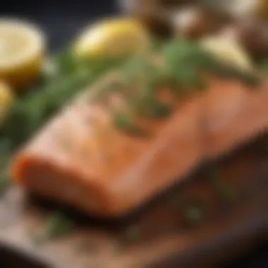 Perfectly Baked Salmon Perfectly baked salmon with herbs and lemon