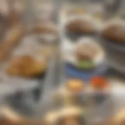 Vibrant restaurant interior with live music performance