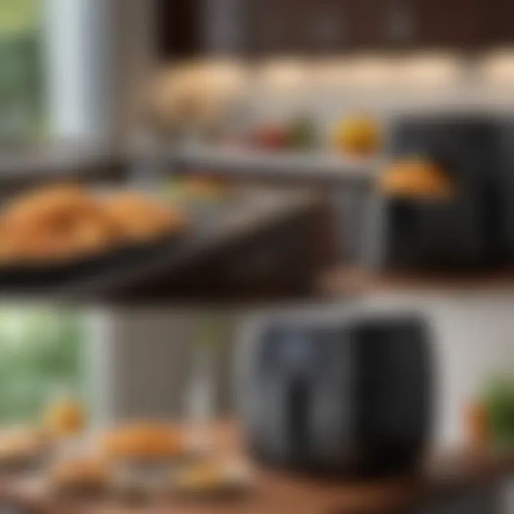 Comparison chart showcasing features against similar appliances