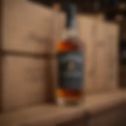Organized packing materials for whiskey shipment