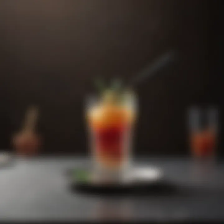 Cultural representation of glass chopsticks in various dining settings