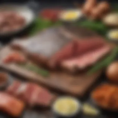 Quality Proteins for a Paleo Lifestyle Selection of protein sources including grass-fed meat and wild-caught fish