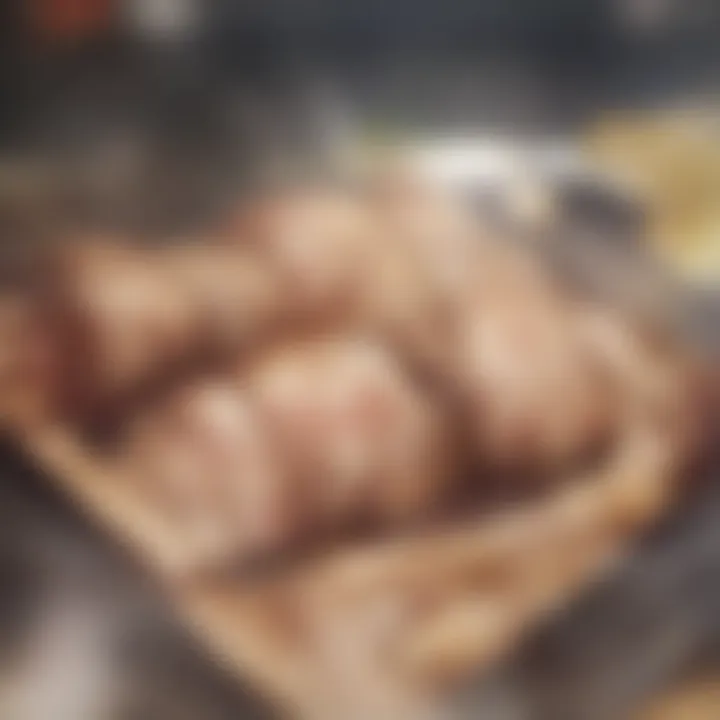 Close-up of the Chicken Cordon Bleu cross-section revealing melted cheese and ham.