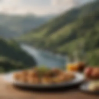 A scenic view of the Basque Country landscape, highlighting its geographical influence on cuisine.