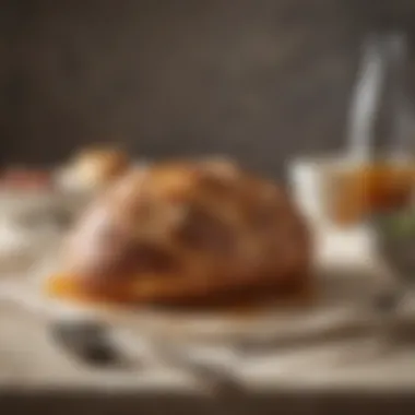 Gourmet Bread-Free Cuisine A beautifully plated dish showcasing a bread-free meal