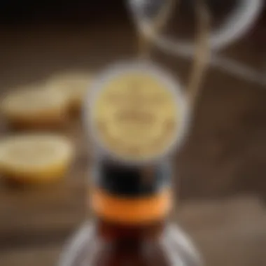 Precision Sealing: The Key to Freshness Preservation Close-up of a high-quality food saver bottle stopper sealing a bottle
