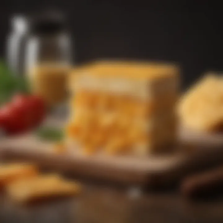 Delicious dishes incorporating cheddar cheese in various forms