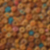 A vibrant spread of colorful homemade snacks appealing to teenagers.