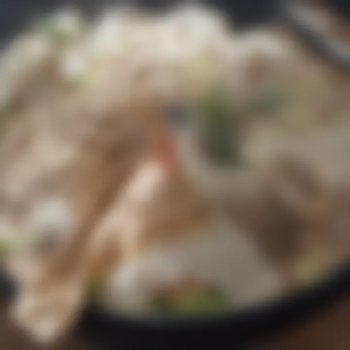 A close-up of fresh herbs and spices elevating salad flavor