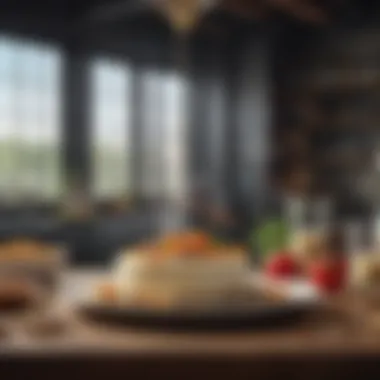 Elevating Cuisine: The Role of Whey Protein in Fine Dining A professional kitchen setting showcasing liquid whey protein as an ingredient in gourmet dishes