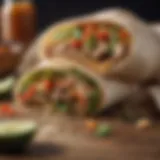 Nutritional analysis of low fat tortilla wraps