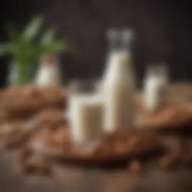 Artisan Milk Alternatives from Nuts and Plants Artisan products made from nuts and plants as milk alternatives