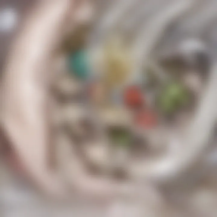 An artistic display of different flavor combinations for overnight oats