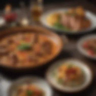 A modern twist on a classic Jose Latin dish beautifully plated with artistic flair.