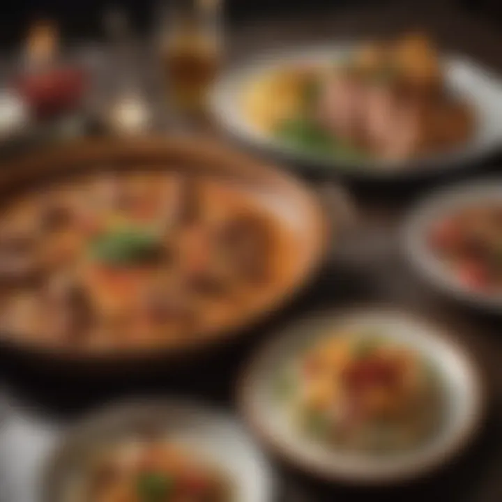A modern twist on a classic Jose Latin dish beautifully plated with artistic flair.