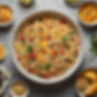 Zesty Delight: Citrus Infused Pasta Salad Refreshing pasta salad with a citrus dressing