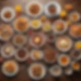 A vibrant spread of international breakfast dishes showcasing cultural diversity.