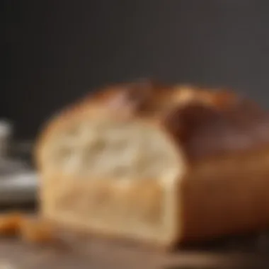 The Perfect Crust of Freshly Baked Bread Crusty bread loaf with an inviting crust