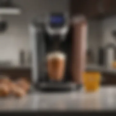 Sleek design of the latest Keurig model showcasing modern aesthetics