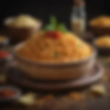 Global Bulgur Creations An assortment of global dishes featuring bulgur wheat
