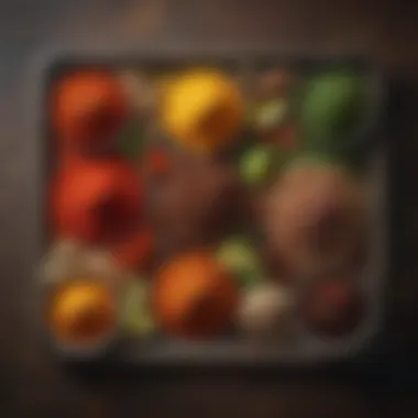 Vibrant Spices for Mexican Marinades A vibrant array of spices used in Mexican marinades