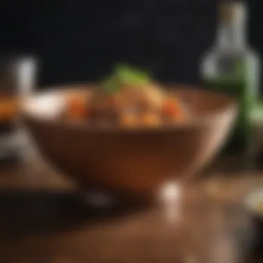 Artistry of the Dolsot Bowl A beautifully crafted dolsot bowl showcasing its design
