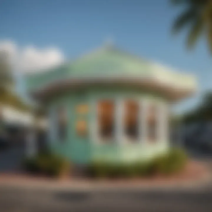 The charming exterior of the Key West Lime Shoppe inviting visitors