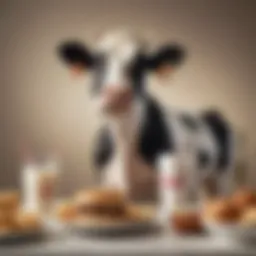 Chick-fil-A cow in a promotional setting