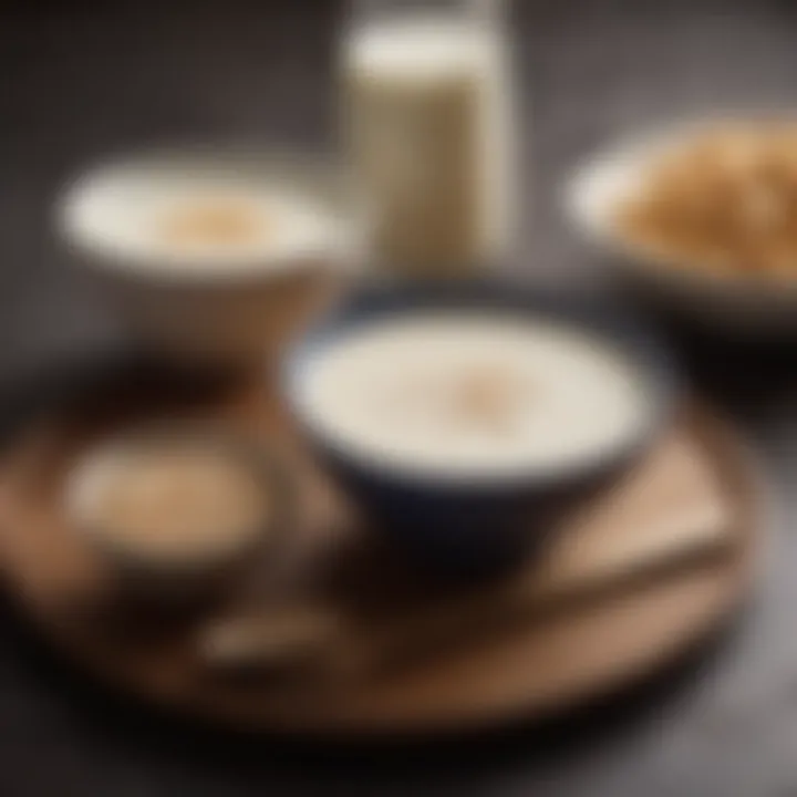 Culinary uses of soy milk in various dishes