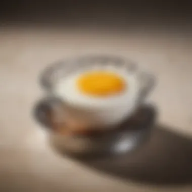 Elegant single egg poacher with lid