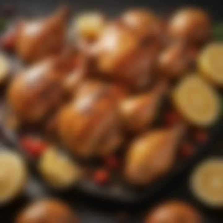 A vibrant display of diverse ingredient variations for one-dish baked chicken
