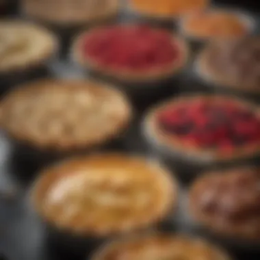 5-inch pie tins with decorative crusts