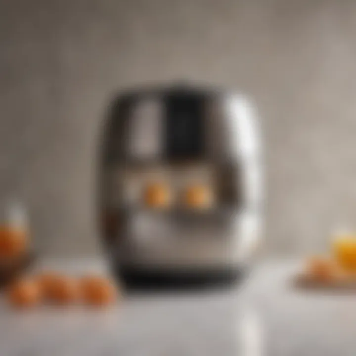 Elegant egg boiler showcasing modern design and functionality
